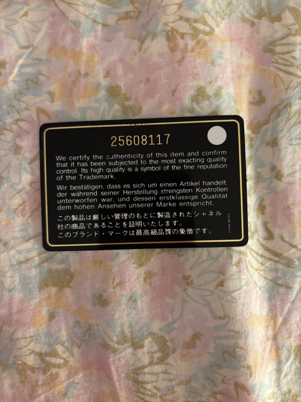 chanel lambskin quilted flap card holder in pink - Picture 8 of 8